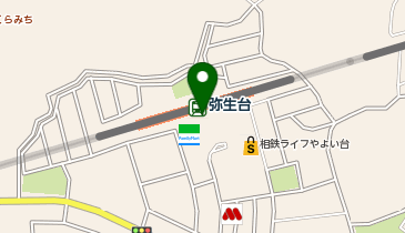 ハースブラウン 弥生台店の地図画像