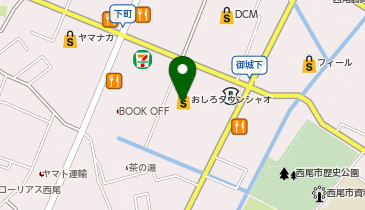 サンエトワール 西尾店の地図画像