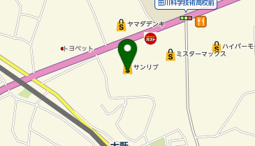 サンエトワール 田川店の地図画像