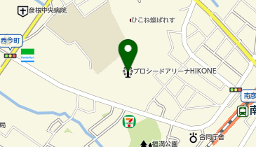 一般社団法人 彦根市スポーツ協会の地図画像