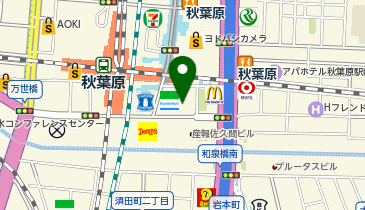 串揚げとレモンサワー かつ政 秋葉原店の地図画像