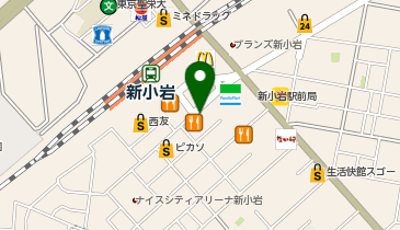 快活CLUB(クラブ) 新小岩駅前店の地図画像