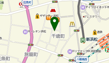 味鶏の地図画像