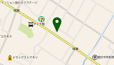 揚げたて天ぷら専門店 くう天の地図画像