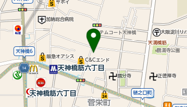 炭火にわとりの地図画像