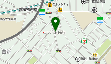 がきの一杯 上新庄店の地図画像