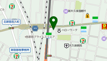 チュウファンの地図画像