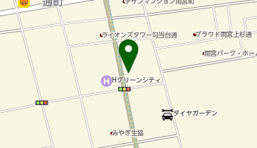 和洋ビストロ 勝の地図画像