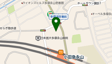 ジョイパックゴルフ 多摩永山店の地図画像