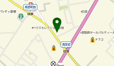 MEETS CHEESE(ミーツチーズ) 彦根店の地図画像
