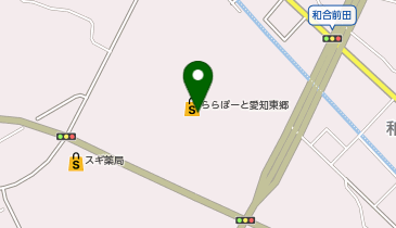 おかしのまちおか ららぽーと愛知東郷店の地図画像