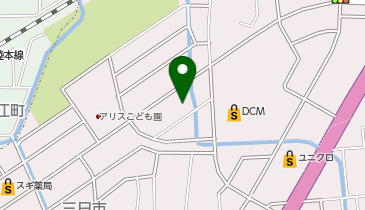 クスリのアオキ 二日市店の地図画像