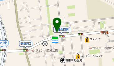 町立鴫野会館の地図画像