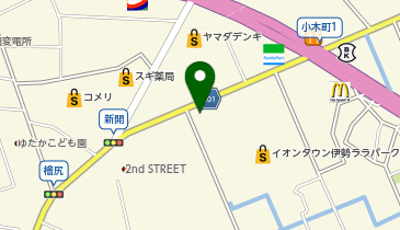 理容プラージュ 伊勢店の地図画像