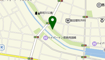 南内町演舞場(阿波おどり有料演舞場)の地図画像