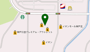 VILLAGE VANGUARD(ヴィレッジ ヴァンガード) イオンモール神戸北店の地図画像