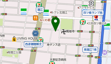 スペインタイルアート工房 大阪教室の地図画像