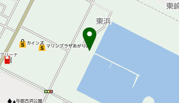 与那原マリーナの地図画像