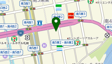札幌忍者道場の地図画像