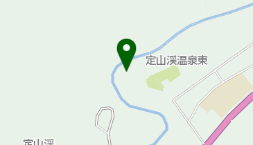 定山渓の地図画像