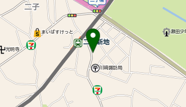 中華酒場 二子パンダ 二子新地店の地図画像