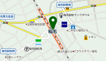 いい菜&ゼスト ペリエ稲毛店の地図画像