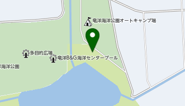 竜洋海洋公園レストハウス しおさい竜洋 カフェレストラン ルポの地図画像