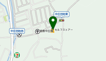 キムラヤのパン 中庄団地専売店の地図画像