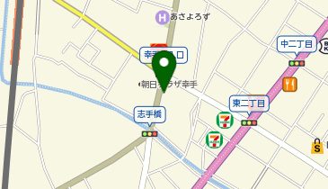 上庄かふぇの地図画像