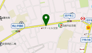 千駄木鍼灸整骨院の地図画像