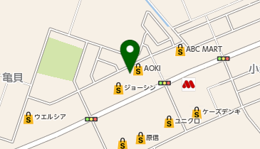 韓ビニ 新潟西店の地図画像