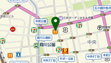 韓ビニ 千葉中央店の地図画像