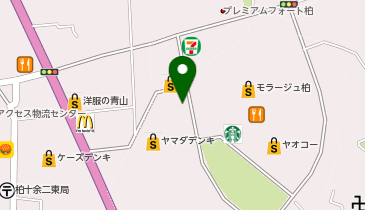韓ビニ 柏店の地図画像