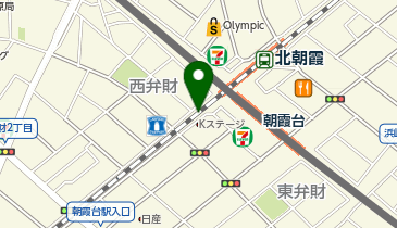 東武ストア フレッシュ&クイック朝霞台店の地図画像