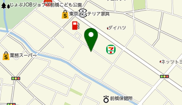 伝説のすた丼屋 前橋店の地図画像
