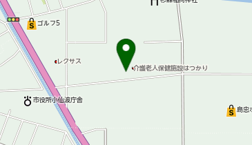 介護老人保健施設はつかりの地図画像