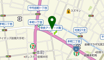 今夜もアイス 前橋店の地図画像