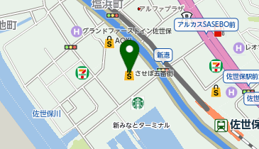 toU by THE KISS(ティオーユー バイ ザ キッス) させぼ五番街店の地図画像