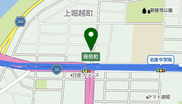 チャイニーズダイニング灯の地図画像