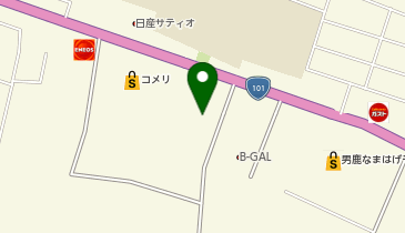 ニューライフ・カネタ 男鹿店の地図画像