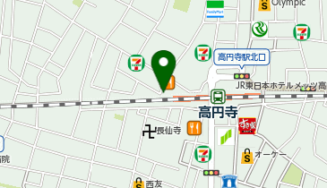 SUB Store Tokyo(サブ ストア トウキョウ)の地図画像