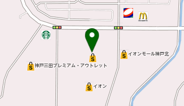 peach club(ピーチクラブ) イオンモール神戸北店の地図画像