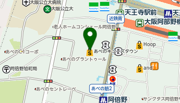 ダイソー あべのキューズモール店の地図画像