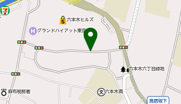 ディー・エヌ・エー ゴルフレンジ 六本木ヒルズ店の地図画像