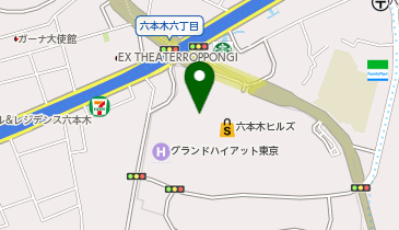R&CO.(アール アンド コー) 六本木ヒルズ店の地図画像