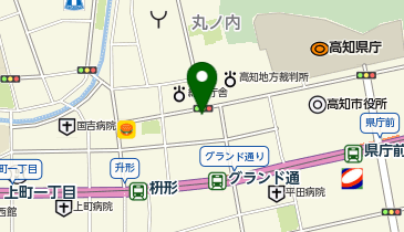 元祖豚丼屋TONTON(トントン) 高知県庁前店の地図画像