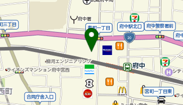 ラーメン 大國家の地図画像