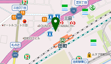 新田町ビルの地図画像