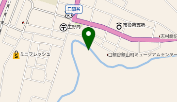 トロッコ軌道跡の地図画像