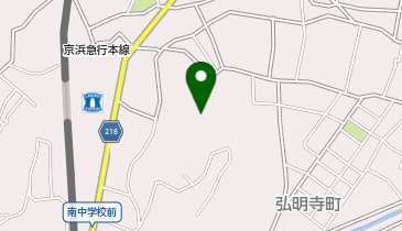 南の丘メモリアルパークの地図画像